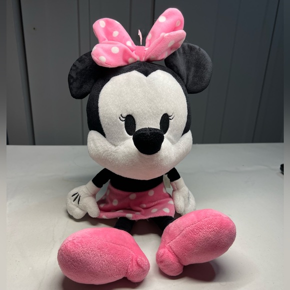Vintage Disney Baby Minnie Mouse Plush By Lambs & Ivy - Picture 1 of 5